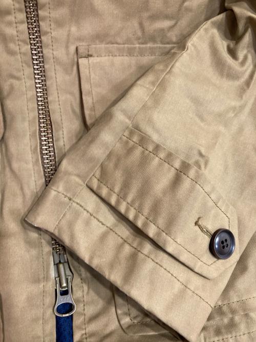 FRED PERRY（フレッドペリー）FRED PERRY (フレッドペリー) The British Millerain (ザ ブリティッシュ ミラレイン) オイルドジップアップジャケット ブラウン サイズ:Mの古着・服飾アイテム
