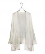 DEUXIEME CLASSEドゥーズィエム クラス）の古着「shake code ショートカーディガン」｜ホワイト