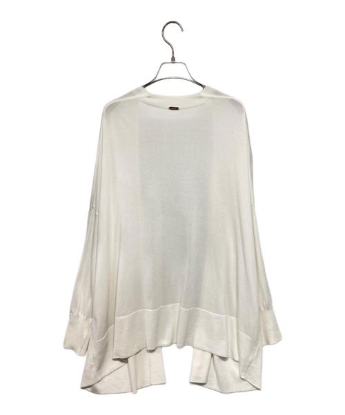 DEUXIEME CLASSE（ドゥーズィエム クラス）Deuxieme Classe (ドゥーズィエム クラス) shake code ショートカーディガン ホワイト サイズ:-の古着・服飾アイテム