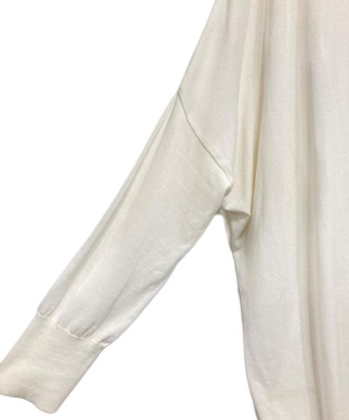 DEUXIEME CLASSE（ドゥーズィエム クラス）Deuxieme Classe (ドゥーズィエム クラス) shake code ショートカーディガン ホワイト サイズ:-の古着・服飾アイテム