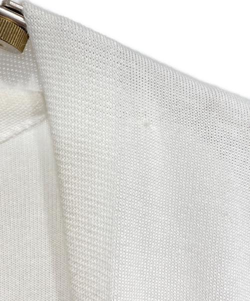 DEUXIEME CLASSE（ドゥーズィエム クラス）Deuxieme Classe (ドゥーズィエム クラス) shake code ショートカーディガン ホワイト サイズ:-の古着・服飾アイテム