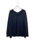 DEUXIEME CLASSE（ドゥーズィエム クラス）の古着「MILLENNIUM Vネック プルオーバー」｜ネイビー