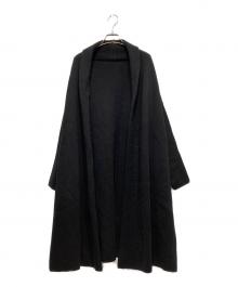 DEUXIEME CLASSE（ドゥーズィエム クラス）の古着「SMOOTH KNIT GOWN MIDI コート」｜ブラック