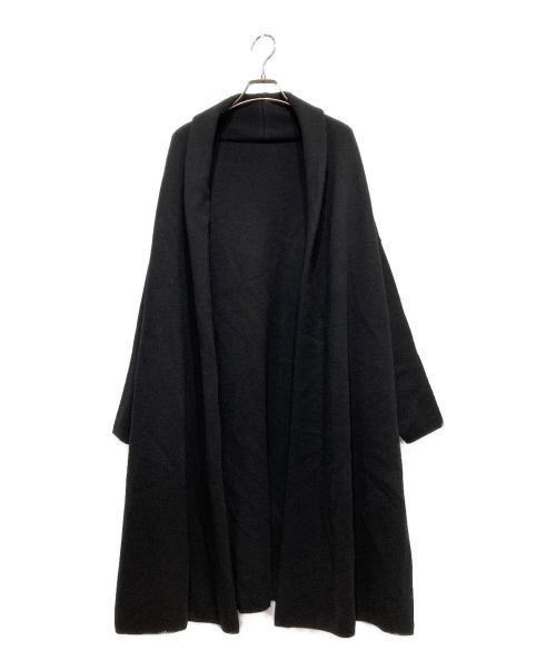DEUXIEME CLASSE（ドゥーズィエム クラス）DEUXIEME CLASSE (ドゥーズィエム クラス) SMOOTH KNIT GOWN MIDI コート ブラック サイズ:-の古着・服飾アイテム