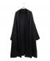DEUXIEME CLASSE（ドゥーズィエム クラス）の古着「SMOOTH KNIT GOWN MIDI コート」｜ブラック