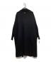 DEUXIEME CLASSE (ドゥーズィエム クラス) SMOOTH KNIT GOWN MIDI コート ブラック サイズ:-：13000円