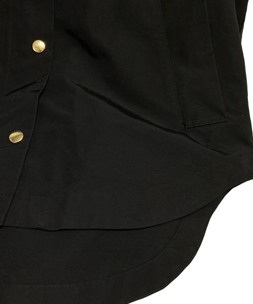 DEUXIEME CLASSE（ドゥーズィエム クラス）DEUXIEME CLASSE (ドゥーズィエム クラス) C/N フードブルゾン ブラック サイズ:記載無しの古着・服飾アイテム