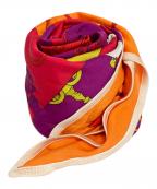 HERMESエルメス）の古着「TOURS DE CLES/鍵への螺旋」｜パープル×オレンジ×レッド