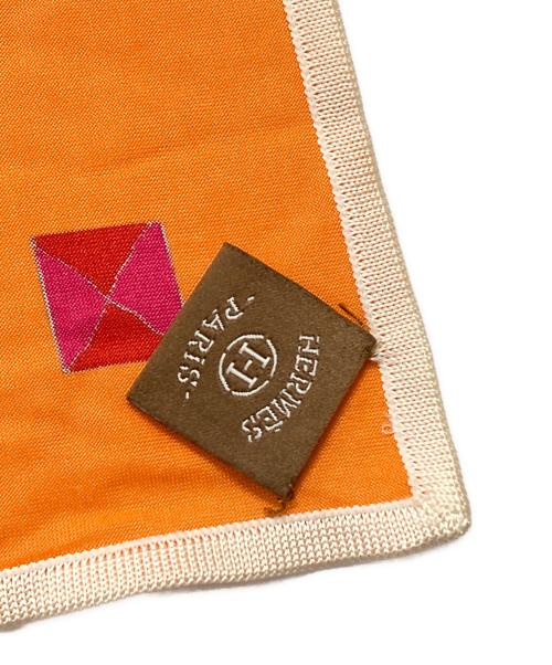 HERMES（エルメス）HERMES (エルメス) TOURS DE CLES/鍵への螺旋 パープル×オレンジ×レッドの古着・服飾アイテム