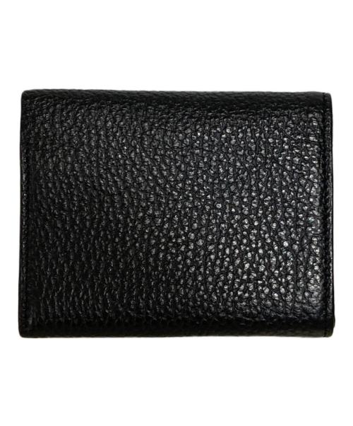 二宮五郎商店（ニノミヤゴロウショウテン）二宮五郎商店 (ニノミヤゴロウショウテン) コンパクトレザーウォレット ブラックの古着・服飾アイテム