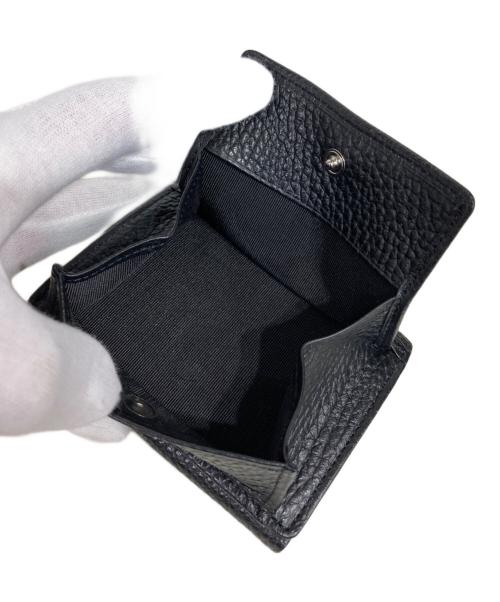 二宮五郎商店（ニノミヤゴロウショウテン）二宮五郎商店 (ニノミヤゴロウショウテン) コンパクトレザーウォレット ブラックの古着・服飾アイテム