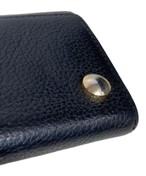 JAM HOME MADE（ジャムホームメイド）JAM HOME MADE (ジャムホームメイド) レザーコンパクトウォレット ブラックの古着・服飾アイテム