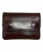 ）の古着「TONGUE-マルチコインケース」｜ブラウン