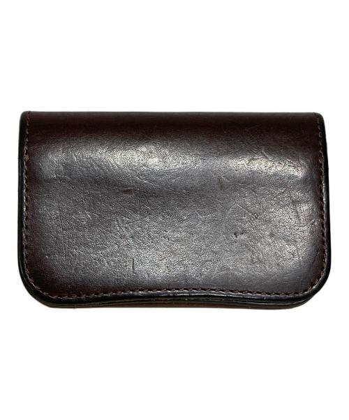 WILDSWANS（ワイルドスワンズ）WILDSWANS (ワイルドスワンズ) GENERAL-カードケース ブラウンの古着・服飾アイテム