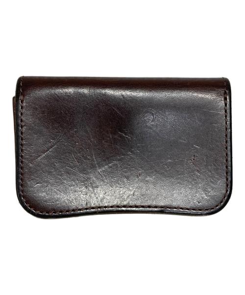 WILDSWANS（ワイルドスワンズ）WILDSWANS (ワイルドスワンズ) GENERAL-カードケース ブラウンの古着・服飾アイテム