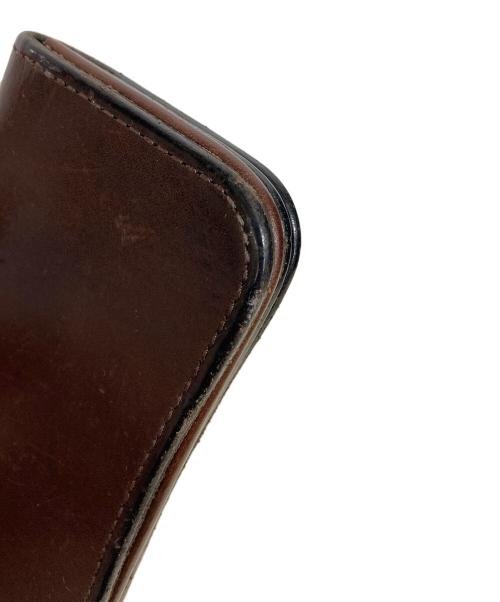 WILDSWANS（ワイルドスワンズ）WILDSWANS (ワイルドスワンズ) GENERAL-カードケース ブラウンの古着・服飾アイテム