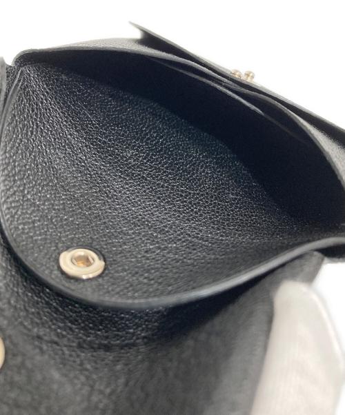 HERMES（エルメス）HERMES (エルメス) CALVI DUO-カードケース ブラックの古着・服飾アイテム