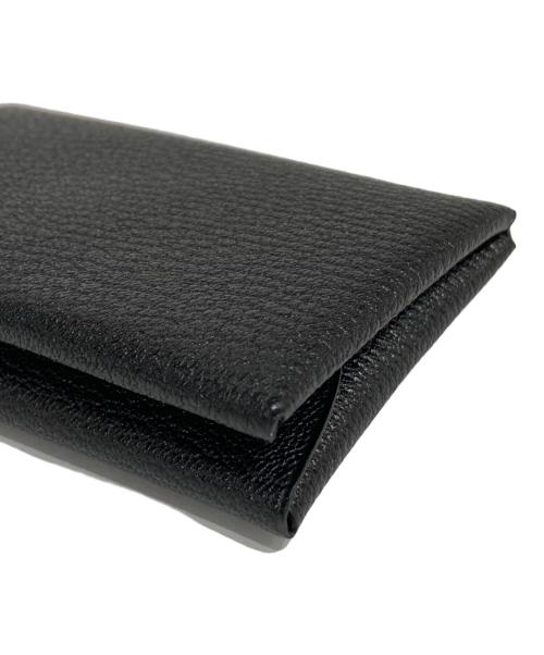 HERMES（エルメス）HERMES (エルメス) CALVI DUO-カードケース ブラックの古着・服飾アイテム