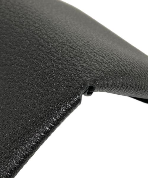 HERMES（エルメス）HERMES (エルメス) CALVI DUO-カードケース ブラックの古着・服飾アイテム