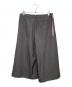 HIROKI TSUZUKI (ヒロキツズキ) STRIPE BAGGY SHORTS グレー サイズ:F：9000円