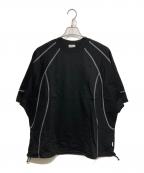 CLESSTEクレスト）の古着「FUTURE T-SHIRT WITH DRAWSTRINGS」｜ブラック