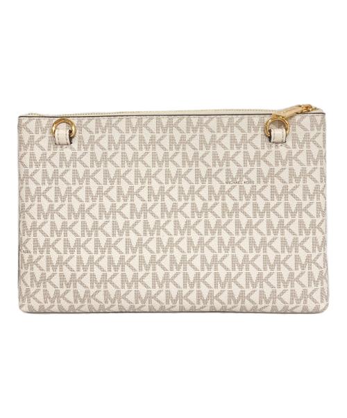 MICHAEL KORS（マイケル・コース）MICHAEL KORS (マイケル・コース) CHARLOTTE 3 IN 1 トート ラージ ホワイトの古着・服飾アイテム