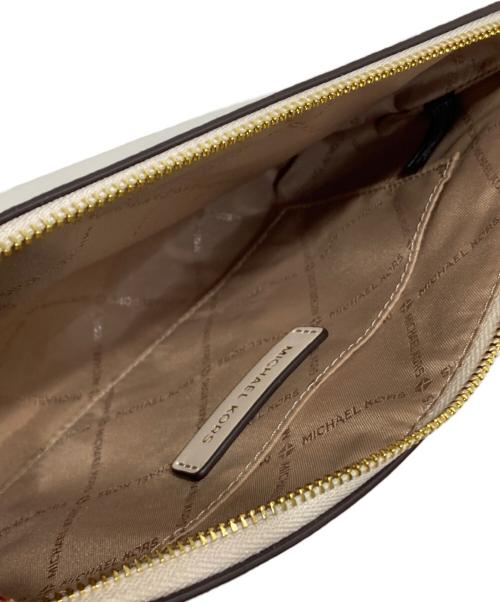 MICHAEL KORS（マイケル・コース）MICHAEL KORS (マイケル・コース) CHARLOTTE 3 IN 1 トート ラージ ホワイトの古着・服飾アイテム