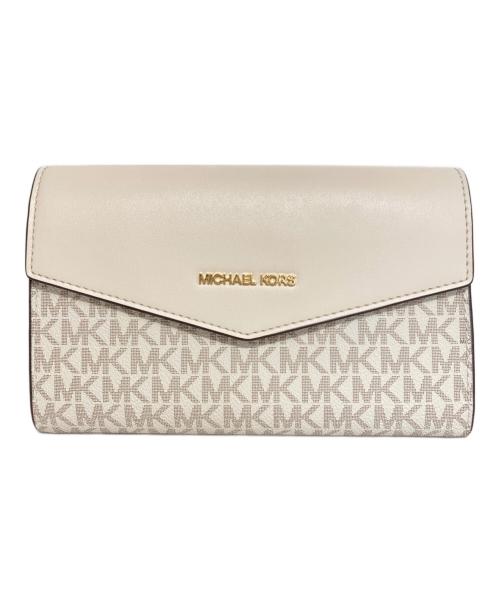 MICHAEL KORS（マイケル・コース）MICHAEL KORS (マイケル・コース) CHARLOTTE 3 IN 1 トート ラージ ホワイトの古着・服飾アイテム