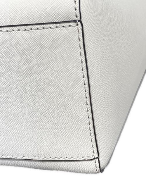 MICHAEL KORS（マイケル・コース）MICHAEL KORS (マイケル・コース) CHARLOTTE 3 IN 1 トート ラージ ホワイトの古着・服飾アイテム