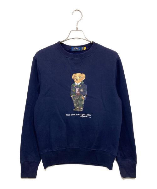 POLO RALPH LAUREN（ポロ・ラルフローレン）POLO RALPH LAUREN (ポロ・ラルフローレン) ポロベア―スウェット ネイビー サイズ:Sの古着・服飾アイテム