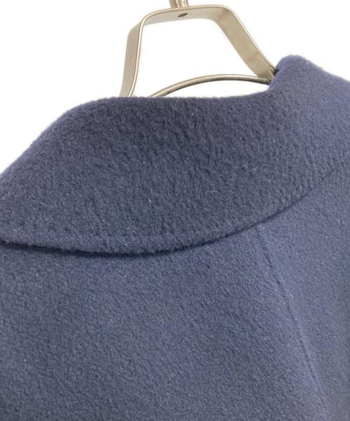 ebure（エブール）ebure (エブール) Ron Herman (ロンハーマン) メルトンウール ダブルボタン コート ネイビー サイズ:36の古着・服飾アイテム