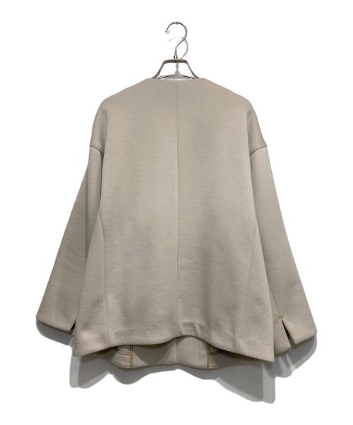 SLOBE IENA（スローブ イエナ）SLOBE IENA (スローブ イエナ) ダンボールノーカラーブルゾン ベージュ サイズ:Freeの古着・服飾アイテム