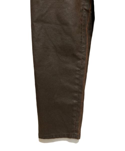 6(ROKU) BEAUTY&YOUTH（ロク ビューティーアンドユース）6(ROKU) BEAUTY&YOUTH (ロク ビューティーアンドユース) DOCKING DENIM PANTS ブラウン×インディゴ サイズ:27の古着・服飾アイテム