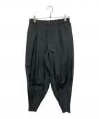 HOMME PLISSE ISSEY MIYAKEオム プリッセ イッセイ ミヤケ）の古着「プリーツジョガーパンツ」｜ブラック