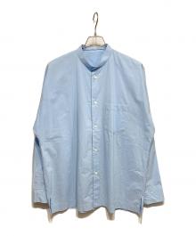 HOMME PLISSE ISSEY MIYAKE（オム プリッセ イッセイ ミヤケ）の古着「STREAMLINE SHIRT」｜ブルー