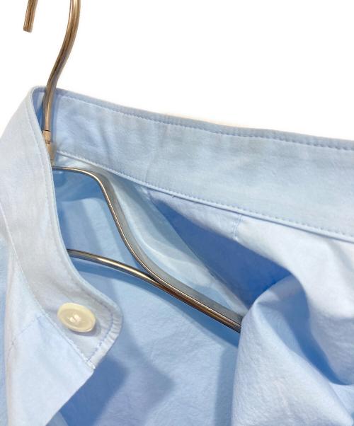 HOMME PLISSE ISSEY MIYAKE（オム プリッセ イッセイ ミヤケ）HOMME PLISSE ISSEY MIYAKE (オム プリッセ イッセイ ミヤケ) STREAMLINE SHIRT ブルー サイズ:3の古着・服飾アイテム