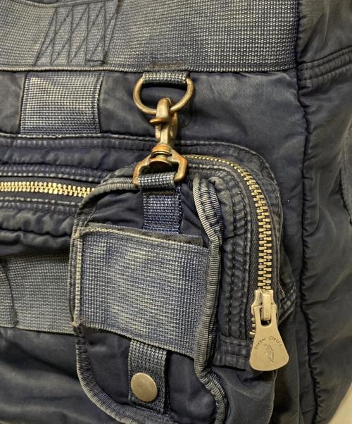 Porter Classic（ポータークラシック）Porter Classic (ポータークラシック) スーパーナイロン ボストンバッグ ネイビーの古着・服飾アイテム