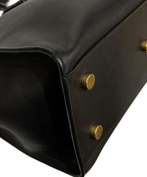 Saint Laurent Paris（サンローランパリ）Saint Laurent Paris (サンローランパリ) ベイビーカバス2WAYバッグ ブラックの古着・服飾アイテム