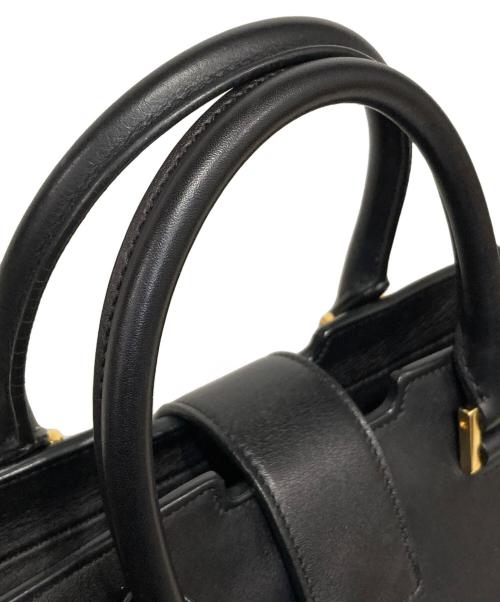 Saint Laurent Paris（サンローランパリ）Saint Laurent Paris (サンローランパリ) ベイビーカバス2WAYバッグ ブラックの古着・服飾アイテム