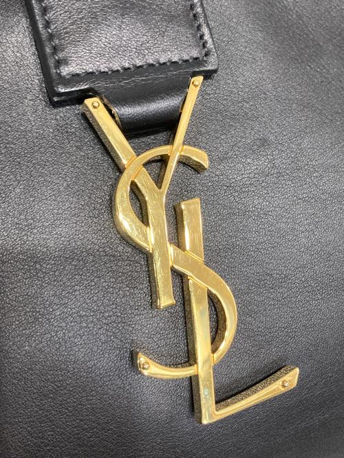 Saint Laurent Paris（サンローランパリ）Saint Laurent Paris (サンローランパリ) ベイビーカバス2WAYバッグ ブラックの古着・服飾アイテム