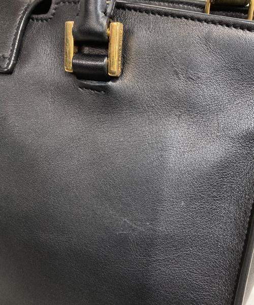 Saint Laurent Paris（サンローランパリ）Saint Laurent Paris (サンローランパリ) ベイビーカバス2WAYバッグ ブラックの古着・服飾アイテム