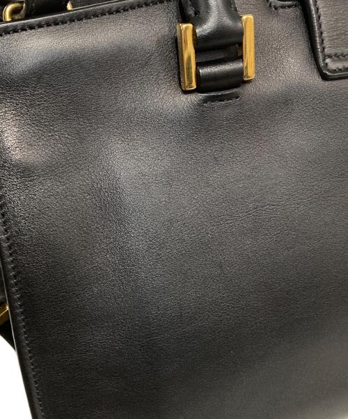 Saint Laurent Paris（サンローランパリ）Saint Laurent Paris (サンローランパリ) ベイビーカバス2WAYバッグ ブラックの古着・服飾アイテム