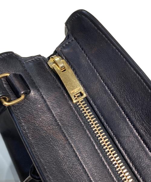 Saint Laurent Paris（サンローランパリ）Saint Laurent Paris (サンローランパリ) ベイビーカバス2WAYバッグ ブラックの古着・服飾アイテム