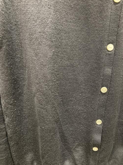 BALLSEY（ボールジィ）BALLSEY (ボールジィ) ファインウール クルーネックカーディガン グレー サイズ:Sの古着・服飾アイテム