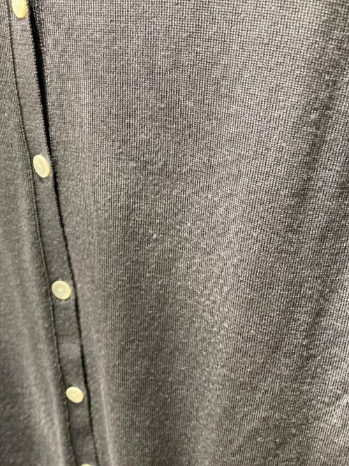 BALLSEY（ボールジィ）BALLSEY (ボールジィ) ファインウール クルーネックカーディガン グレー サイズ:Sの古着・服飾アイテム