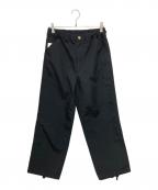 Carhartt WIP×Invincibleカーハート ワーク イン プログレス×インヴィンシブル）の古着「Removed Pocket Double Knee Pant」｜ブラック