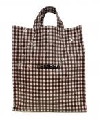 TEMBEAテンベア）の古着「Paper Tote Small - PVC」｜ブラウン