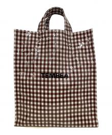 TEMBEA（テンベア）の古着「Paper Tote Small - PVC」｜ブラウン