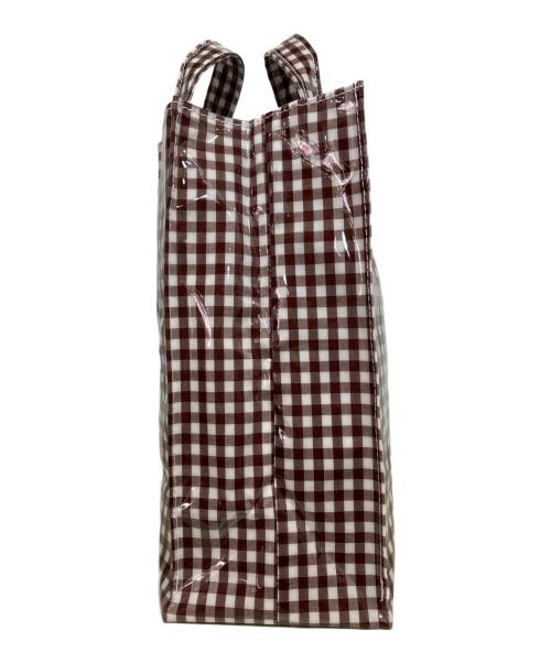 TEMBEA（テンベア）TEMBEA (テンベア) Paper Tote Small - PVC ブラウンの古着・服飾アイテム