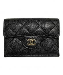 CHANEL（シャネル）の古着「Classic Small Flap Wallet/クラシック スモール フラップ ウォレット」｜ブラック
